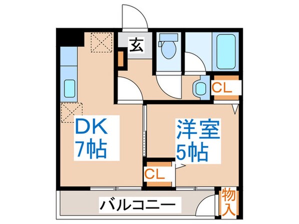 第二ショ－ケ－ビルの物件間取画像